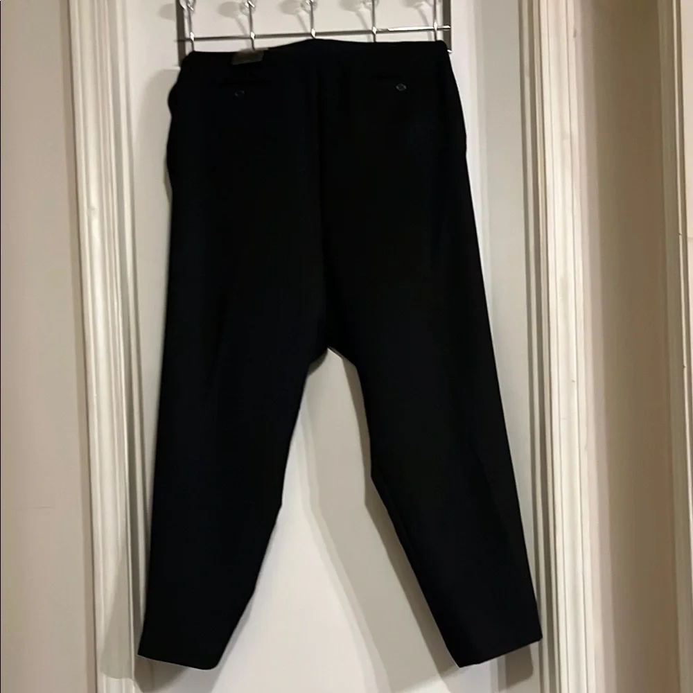 NWT Classic Black Straight Leg Pants Fri 🌺Sale - Picture 2 of 9